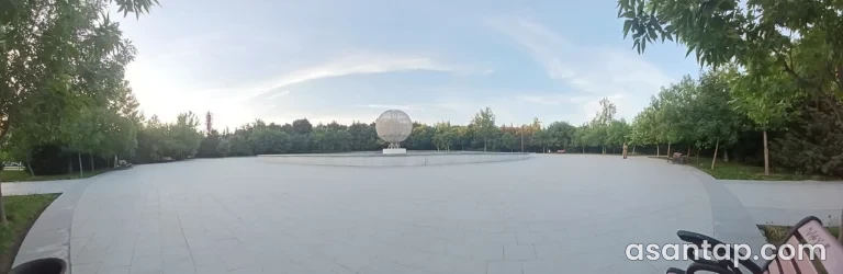 Lalələr parkı — Təbriz küçəsi