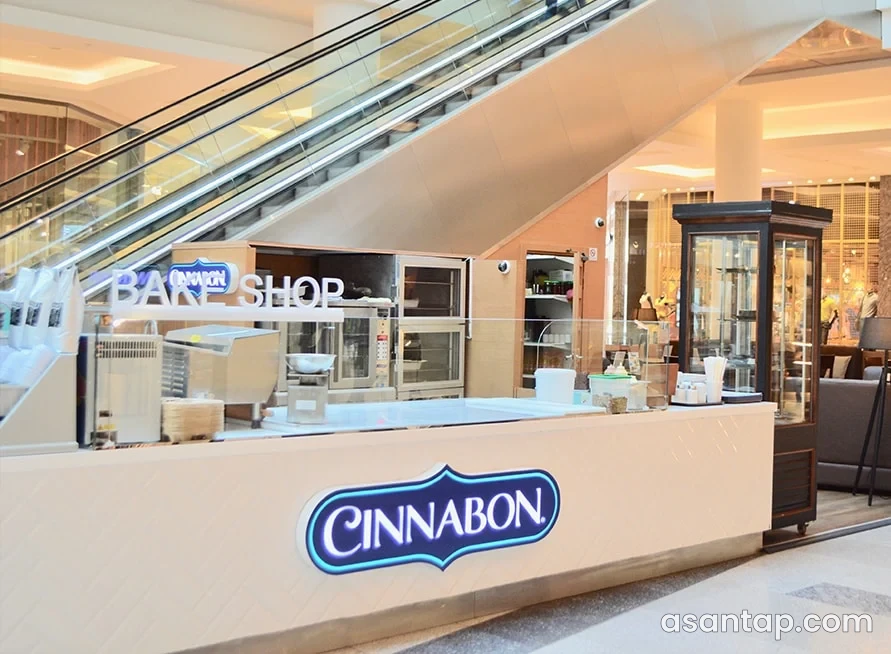 Cinnabon — Gənclik Mall — məkanın görünüşü