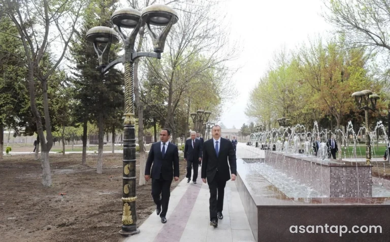 Heydər Əliyev parkı — Ağstafa